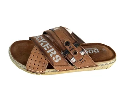 Dockers by Gerli Herren Pantolette 44SB001-187470 cognac/braun (187470)