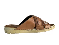Dockers by Gerli Herren Pantolette 44SB001-187470 cognac/braun (187470)
