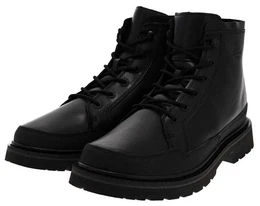 DALTON Schwarz Bikerboots Herren Leder Biker Boot