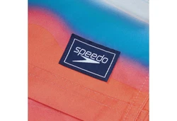 Speedo Badeshorts Placement Leisure Watershort Mischfarben/Rosa/Orange