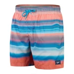 Speedo Badeshorts Placement Leisure Watershort Mischfarben/Rosa/Orange
