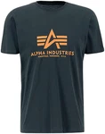 ALPHA INDUSTRIES T-Shirt Hellblau/Dunkelgrün/Dunkelblau/Blau