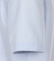 CASAMODA Businesshemd Kurzarm Hellblau/Blau