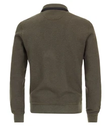 CASAMODA Sweatshirt uni Dunkelgrün/Khaki