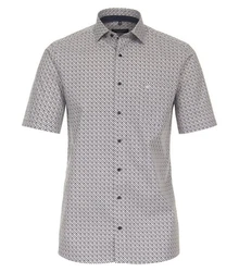 CASAMODA Businesshemd Kurzarm Print 