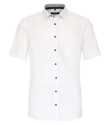 CASAMODA Kurzarm Businesshemd (834079700) Weiß/Creme