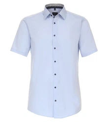 VENTI Businesshemd Kurzarm (634079400) Hellblau/Blau