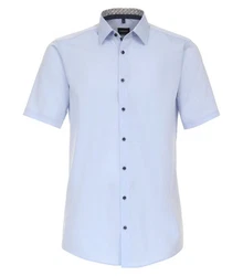 VENTI Businesshemd Kurzarm (634079400) Hellblau/Blau