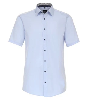 VENTI Businesshemd Kurzarm (634079400) Hellblau/Blau