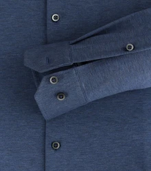 VENTI Businesshemd uni Dunkelblau/Blau/Hellblau