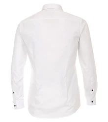 VENTI Businesshemd Uni Weiß/Creme