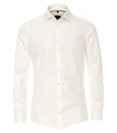 VENTI Businesshemd Uni Weiß/Creme/Beige/Khaki