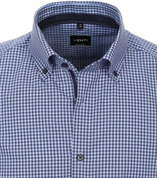 VENTI Hemd Modern Fit 123942400 Dunkelblau/Blau/Hellblau
