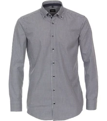VENTI Hemd Modern Fit 123942400 Grau/Blau/Dunkelblau/Hellblau/Dunkelgrau