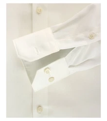 VENTI Businesshemd extra langer Arm Weiß/Creme/Beige