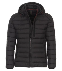 CASAMODA Steppjacke Schwarz/Grau/Dunkelgrau/Rot