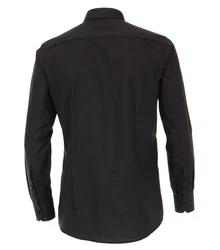 VENTI Businesshemd extra langer Arm Schwarz/Grau