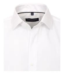 CASAMODA Langarmhemd Businesshemd Creme/Weiß