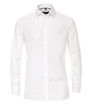 CASAMODA Langarmhemd Businesshemd Creme/Weiß