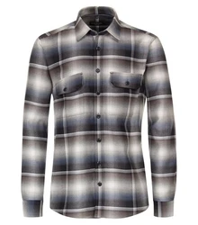 CASAMODA Hemd Kent Casual Fit Schwarz/Dunkelgrau/Blau/Hellblau/Dunkelblau/Grau