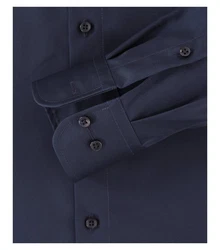 CASAMODA Langarmhemd Comfort Fit NOS Dunkelblau
