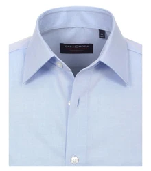 CASAMODA Langarmhemd Comfort Fit Dunkelblau/Hellblau/Blau