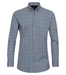 VENTI Businesshemd Print Dunkelblau/Hellblau/Blau/Grau