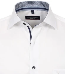 CASAMODA Businesshemd uni Creme/Weiß