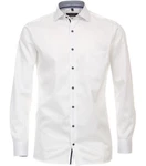 CASAMODA Businesshemd uni Creme/Weiß