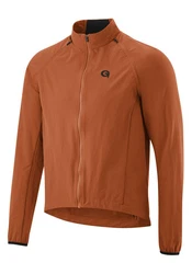 Gonso Fahrradjacke Legno Orange/Rot/Braun