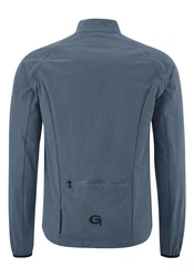 Gonso Fahrradjacke Legno Grau/Dunkelblau/Blau/Pastell