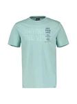 LERROS Herren T-Shirt mit Brust-Print Grün/Hellgrün/Hellblau