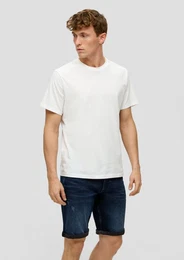 Stoffhose Bermuda Jeans Mauro / Regular Fit / Mid Rise / Straight Leg
