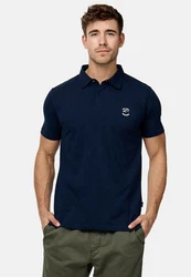 Indicode Poloshirt INEddard Dunkelblau/Blau