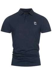 Indicode Poloshirt INEddard Dunkelblau/Blau