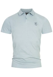 Indicode Poloshirt INEddard Hellblau/Blau