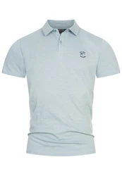 Indicode Poloshirt INEddard Hellblau/Blau