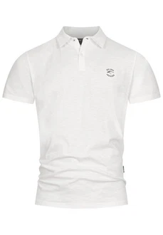 Indicode Poloshirt INEddard Weiß/Creme/Grau