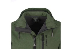 Dry Fashion Herren Jacke Wangerooge Dunkelgrün/Grün