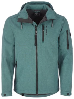 Dry Fashion Herren Jacke Wangerooge Grün/Türkis
