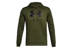 Under Armour Hoodie Big Logo Fleece Dunkelgrün
