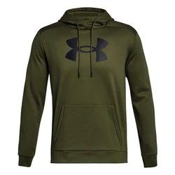 Under Armour Hoodie Big Logo Fleece Dunkelgrün