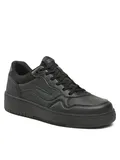 Schwarze Plateau-Sneaker Lack image