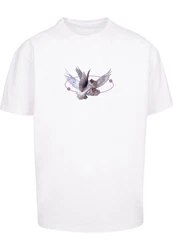 MT Upscale T-Shirt Vive la Liberte  Weiß/Schwarz/Lila