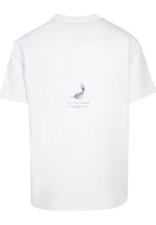 MT Upscale T-Shirt Vive la Liberte  Weiß/Schwarz/Lila