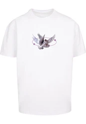 MT Upscale T-Shirt Vive la Liberte  Weiß/Schwarz/Lila