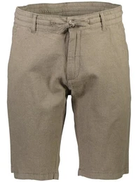 Chinoshorts mit Leinen