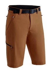 Maier Sports Bermuda Nil Braun/Rot