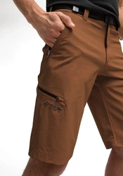Maier Sports Bermuda Nil Braun/Rot