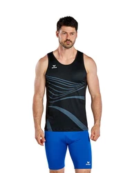 Erima Tanktop Racing Singlet Herren Schwarz/Dunkelblau/Orange/Rot/Beige